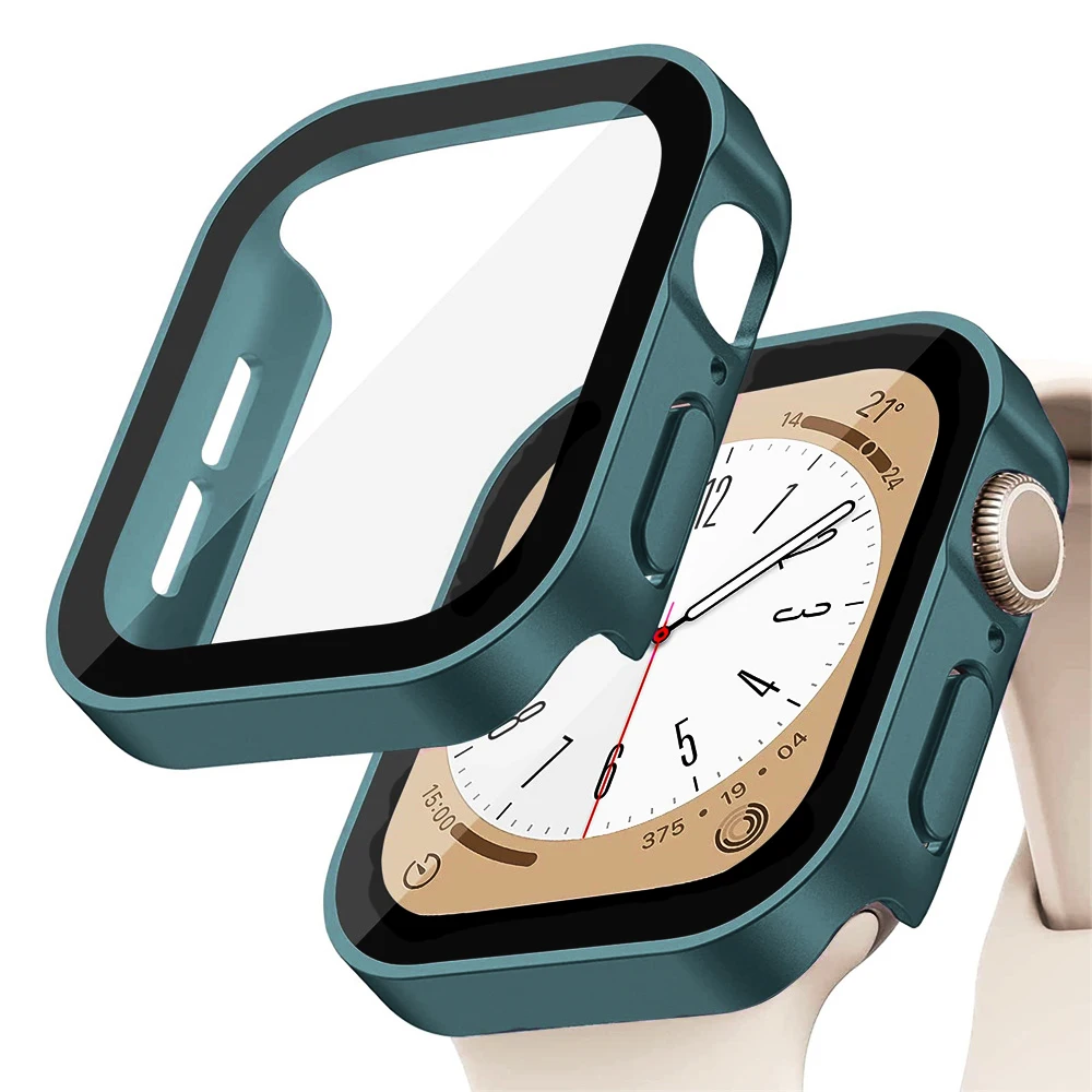 Glass+cover For Apple Watch ca - Smartwatch Watches For Girls ulasan dan harga