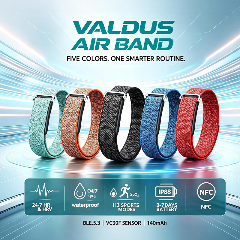 VALDUS Air Band Smart Bracelet - Smartwatch Watches For Girls ulasan dan harga